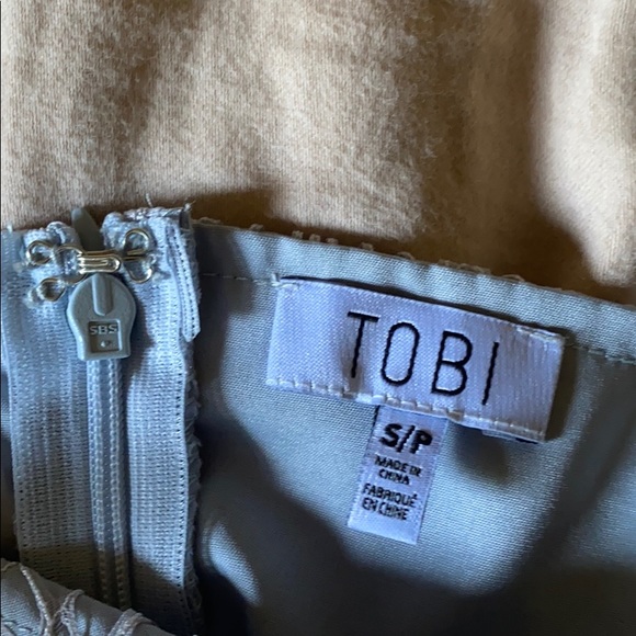 Tobi Strapless Lavender Dress - Picture 3 of 3